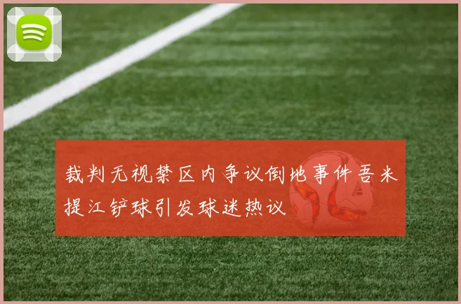 裁判无视禁区内争议倒地事件吾米提江铲球引发球迷热议